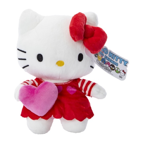 Valentine's Day Hello Kitty Plush 8in NEW - Picture 9 of 10